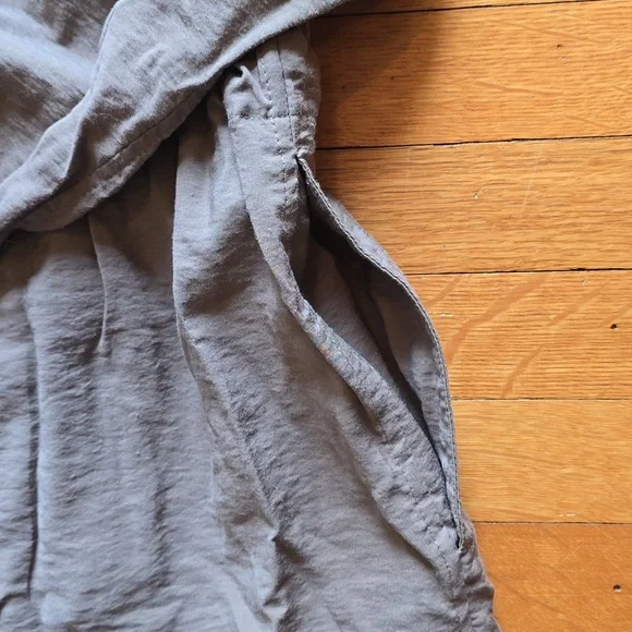 AllSaints, Calla Fishtail Parka Jacket Coat, Gray, EUC, Women's M - Picture 15 of 16